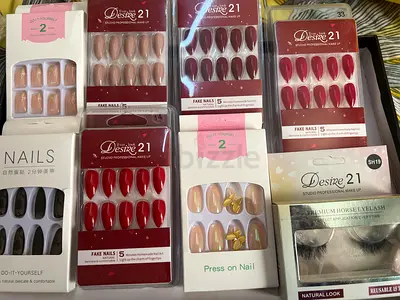 Wholesale Bulk Stock Premium DIY False Nails & Luxury Eyelashes Set