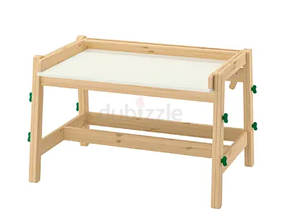 Wooden Art and craft  Drawing Table with Adjustable Height and Storage Shelf