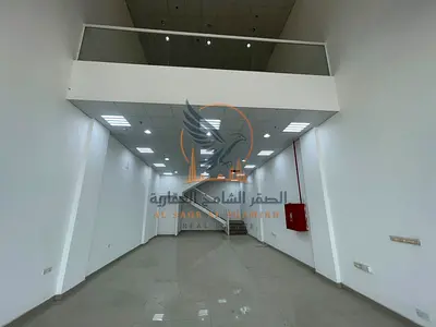 Commercial Showroom On Main Road In Al Jurf Industrial 2 With 1650 Sq Ft Mezzanine Modern Fire System And Bathroom Prime Location