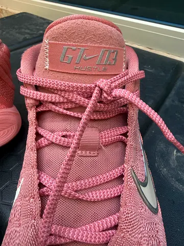 Nike Hustle 3 pink trainers, lightly used (pair)