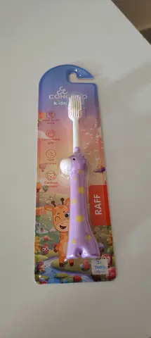 Kids Giraffe Toothbrush - Soft Bristles, New in Pack