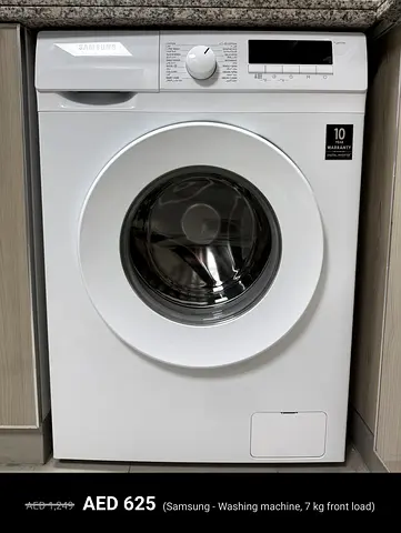 Samsung 7kg Front Load Washing Machine