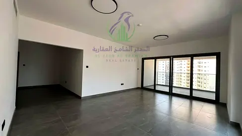 شقة فاخرة 4 غرف وصالة أول ساكن بالمجاز 3، مساحة 2300 قدم، روف بإطلالة على الحديقة، غرفتان ماستر، مسبح وجيم وكيدز أريا وموقفان مجانيان