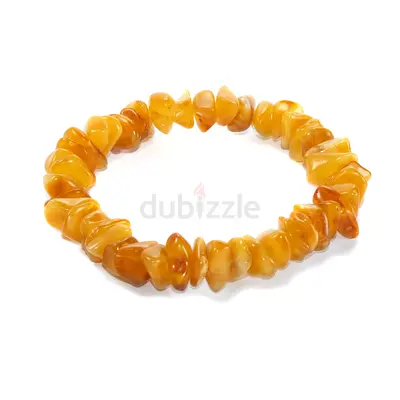 Genuine Natural Amber Bracelet (Made in Europe) – Brand New with Tag