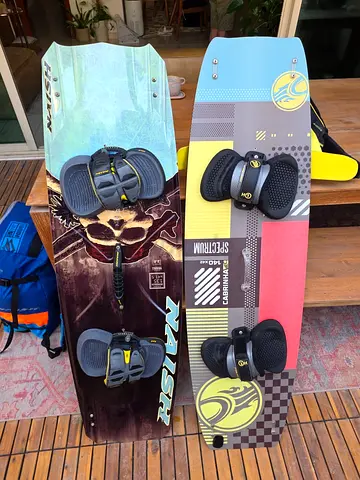 Complete Kitesurf Package – Naish 12m Dash (Used 1x) + 2 Boards + Bar, Harness & Pump