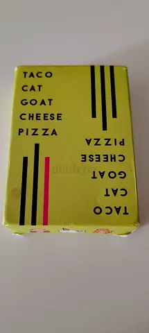 Taco Cat Goat Cheese Pizza card game