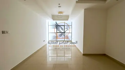 شقة غرفة وصالة للإيجار السنوي بحمامين وتكييف مركزي وبلكونة وخزائن بالحائط مع باركن خاص وجيم ومسبح بموقع استراتيجي وجاهزة تماما للسكن الفوري