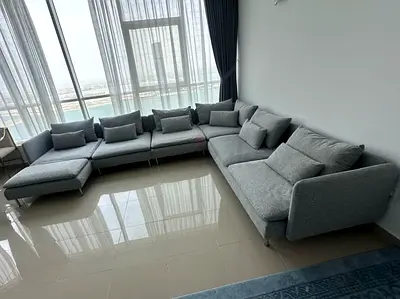 IKEA Soderhamn U shape Sofa Gray