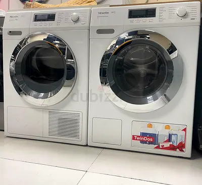 Miele washer 9kg dryer 9kg good condition for sale