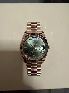 Rolex Day Date Olive green
