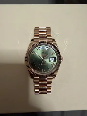 Rolex Day Date Olive green