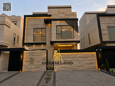 Brand-new modern villa featuring an elevator and a swimming pool. It includes 5 bedrooms, and the rental price covers electricity, water, and air cond
