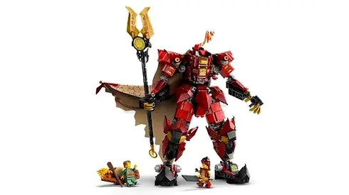 Lego Ninjago fire knight mech
