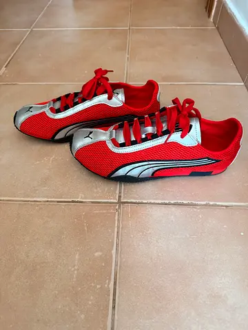 Puma H-Street OG Unisex Sneakers - Red/Black, used listing
