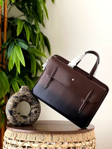 Brown briefcase