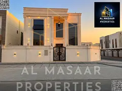 Luxury corner villa with VIP-level finishes in Al Alia, Ajman | 5 master bedrooms | Private swimming