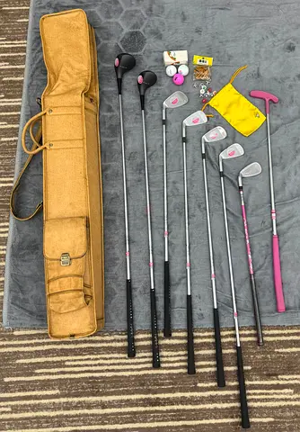 Pink Ladies Golf Club Set Delivery Available