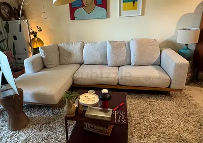 Comfortable West Elm New _/ port Sofa Perfect Condition