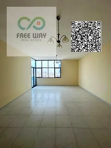 For annual rent in Ajman: a two-bedroom apartment with a living room in Falcon Towers – Ajman 🇦🇪