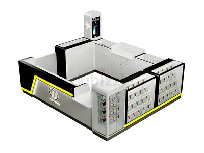 Cell Phone Display Kiosk UAE | Mobile Kiosk Design Dubai