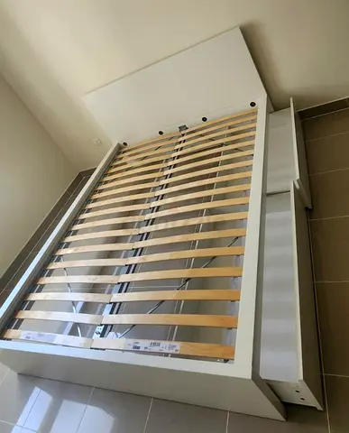 Ikea Queen size bed with mattress available in perfect condition