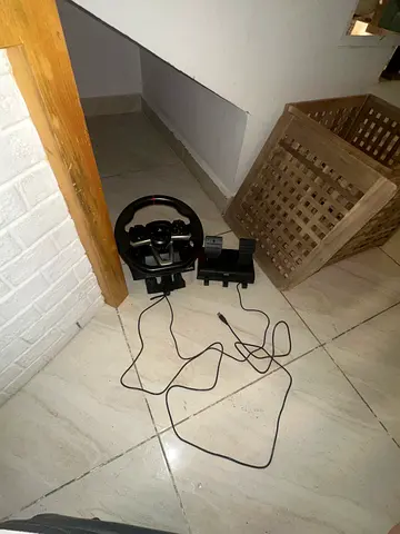 Sony racing wheel with pedals and gear shifter (used)