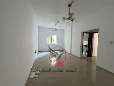 1BR in Al Qasimia, Al Mahatta, with balcony and uncashed security cheque, near cafes, shops, all am