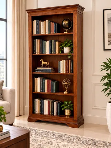 Marina Home solid wood bookshelf