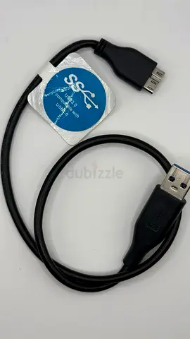 WD Elements Portable External Hard Drive 1TB (WDBUZG0010BBK) with USB Cable