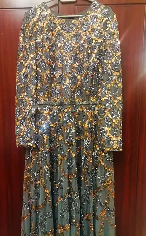Mac Duggal wedding guest dress