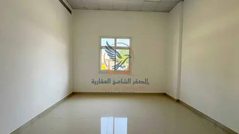 For annual rent in Ajman Brand new studio apartment first occupancy in Al Rashidiya 2 Excellent space, modern finishes, ready for immediate occupancy