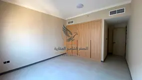Two bedrooms, a living room, and a balcony overlooking the entire apartment. First occupancy in Al N
