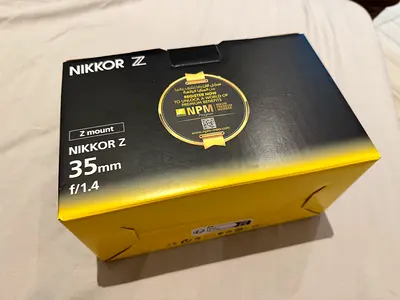 Brand new Nikkor 35mm 1.4 lense with 3 Year oraginal warranty