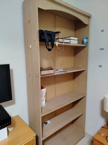 Wooden shelf
