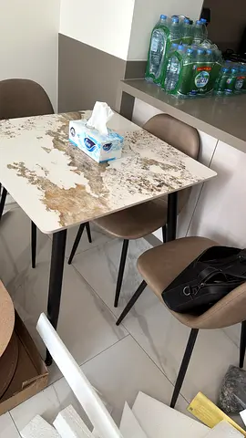 Pan home dining table + coffee table set