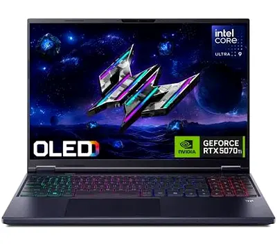 Acer predator 16S AI RTX 5070TI ULTRA 9 275HX