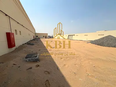 Fenced Yard with Interlock for Rent in Al Sajaa Industrial Area, Sharjah | 13,000 Sq. Ft. | 25 kW | Main Road Location