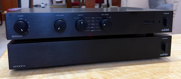Audiolab Pre Amplifier & Power Amplifier, Made In Japan