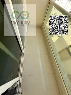 For rent in Ajman – Al Nakhil Second building, already occupied 🛏️ One bedroom and a living r