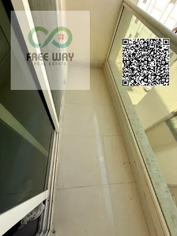 For rent in Ajman – Al Nakhil Second building, already occupied 🛏️ One bedroom and a living room with an excellent layout/size