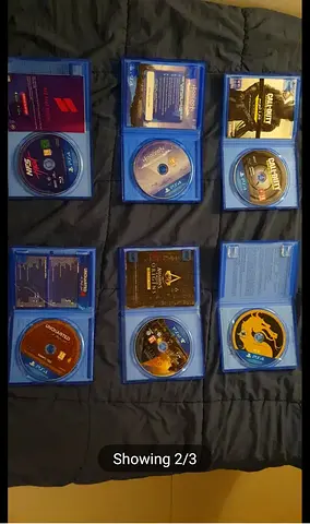 Bundle of PS4 games - mixed titles (discs only)