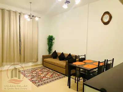FULLY FURNISHED One-Bedroom Apartment with Living Room for Sale in City Tower, Ajman | Installment