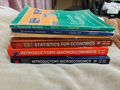 Class XI-XII Economics & Business Studies Textbooks (NCERT + Introductory Micro/Macro/Statistics)