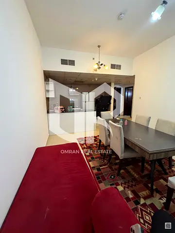 Freehold 1-Bedroom Apartment for Sale in City Tower, Al Nuaimiya 3 – Fully Furnished with Appliances, 2 Baths, Balcony & Private Parking, Ajman An exc