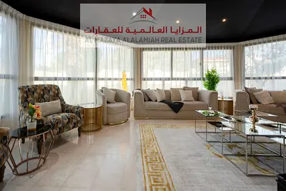 Luxury Fully Furnished Villa for Rent in Sharqan, Sharjah | 3 Bedrooms, 2 Spacious Majlis, 4 Bathrooms, Maid’s Room, Private Swimming Pool & Large Gar