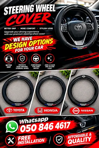Brand New Universal Steering Wheel Cover