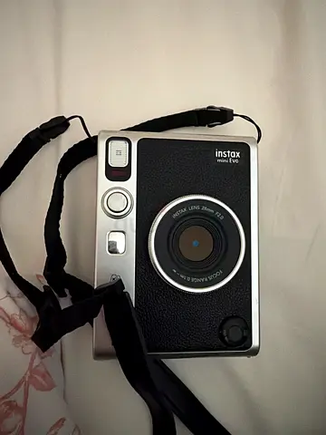 Fujifilm Instax Square Instant Camera (good condition) - includes strap
