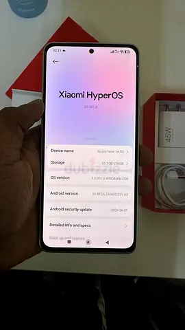 Redmi note 14 5g for sale