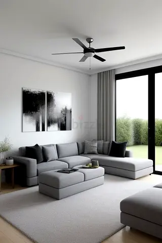 Light gray colour 3 seater L shape Sofa