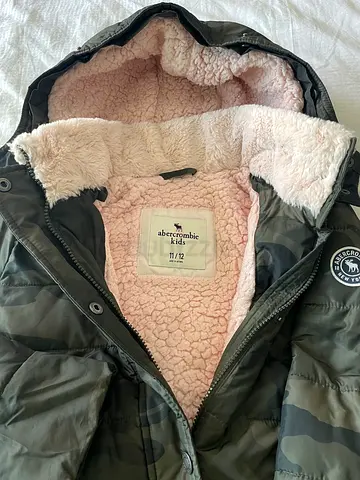 Winter jacket - girl - 11/12yr - Abercrombie